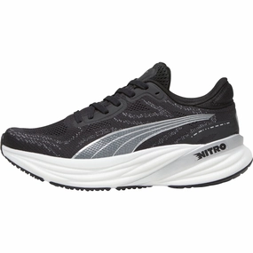 Kinetic Flex Grooves Heat - resistant Puma Magnify Nitro 2 Womens Running Shoes - Black