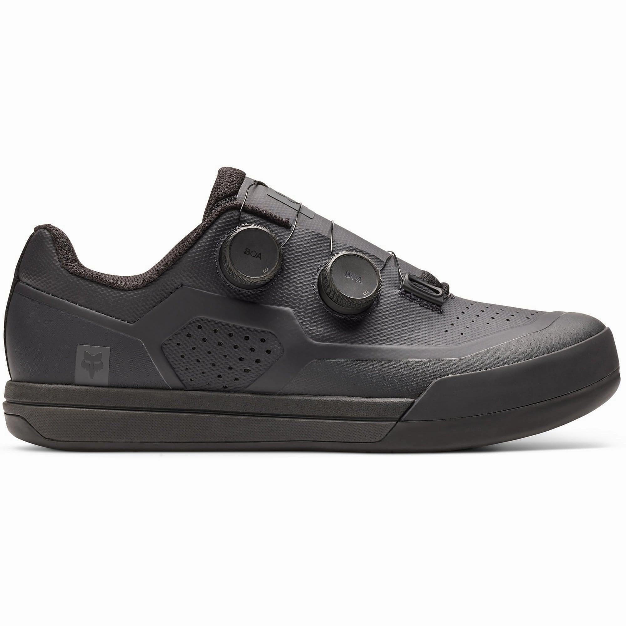 Ease Wear Tailored lining Fox Union BOA Clipless MTB Mens Cycling Shoes - Black