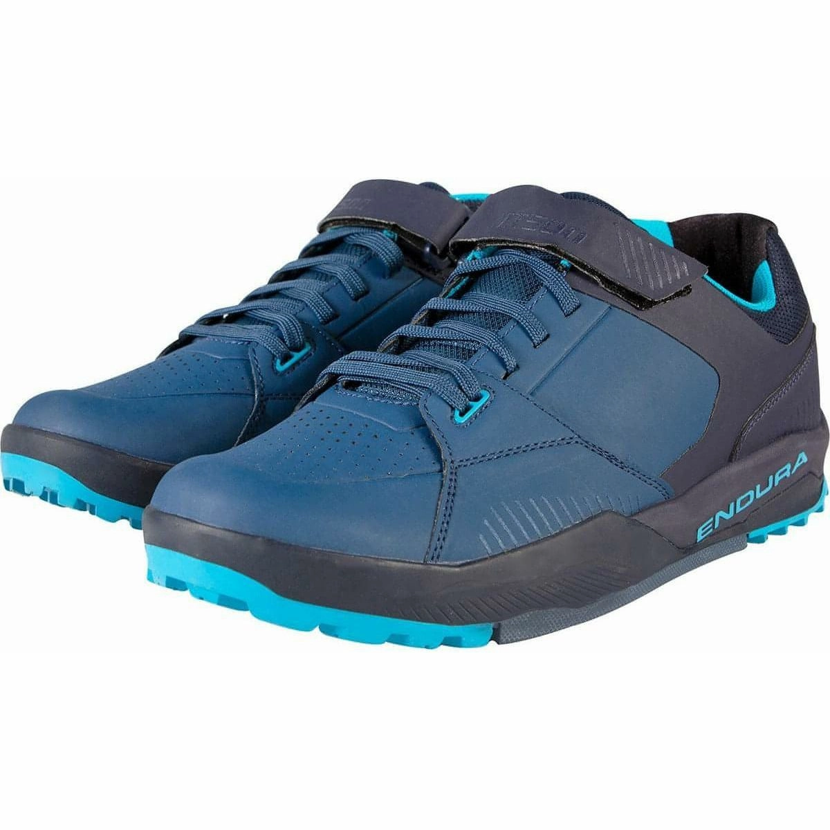 Bounce Back Midsole Endura MT500 Burner Flat Mens MTB Cycling Shoes - Navy