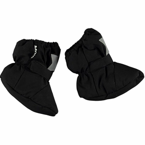 Molo Black Imba Baby Footies Lightweight Cushioning