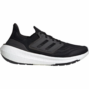 adidas Ultra Boost Light Mens Running Shoes - Black fun run running wear running in a channel area shoes