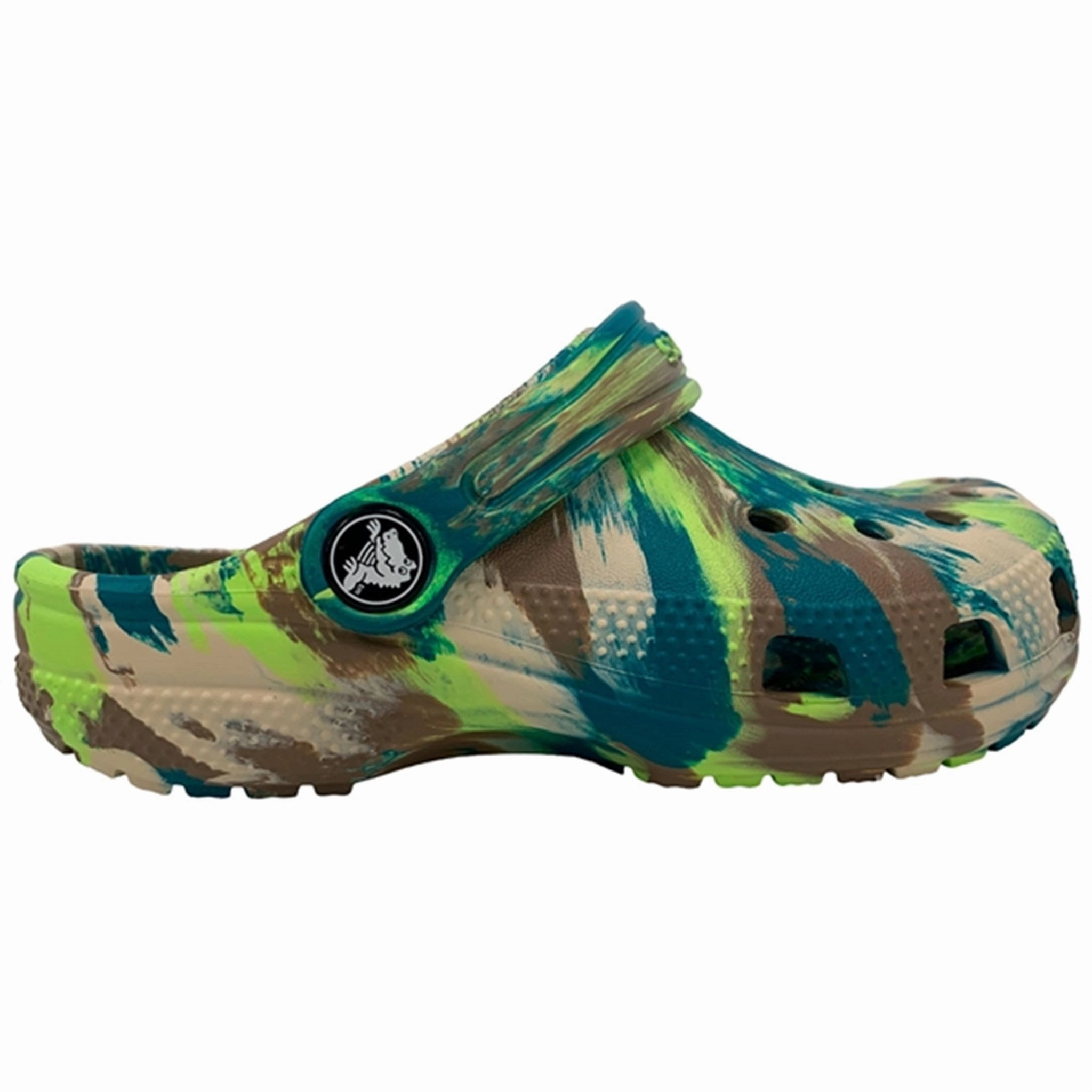 Zero Drop Heel Crocs Classic Marbled Clog K