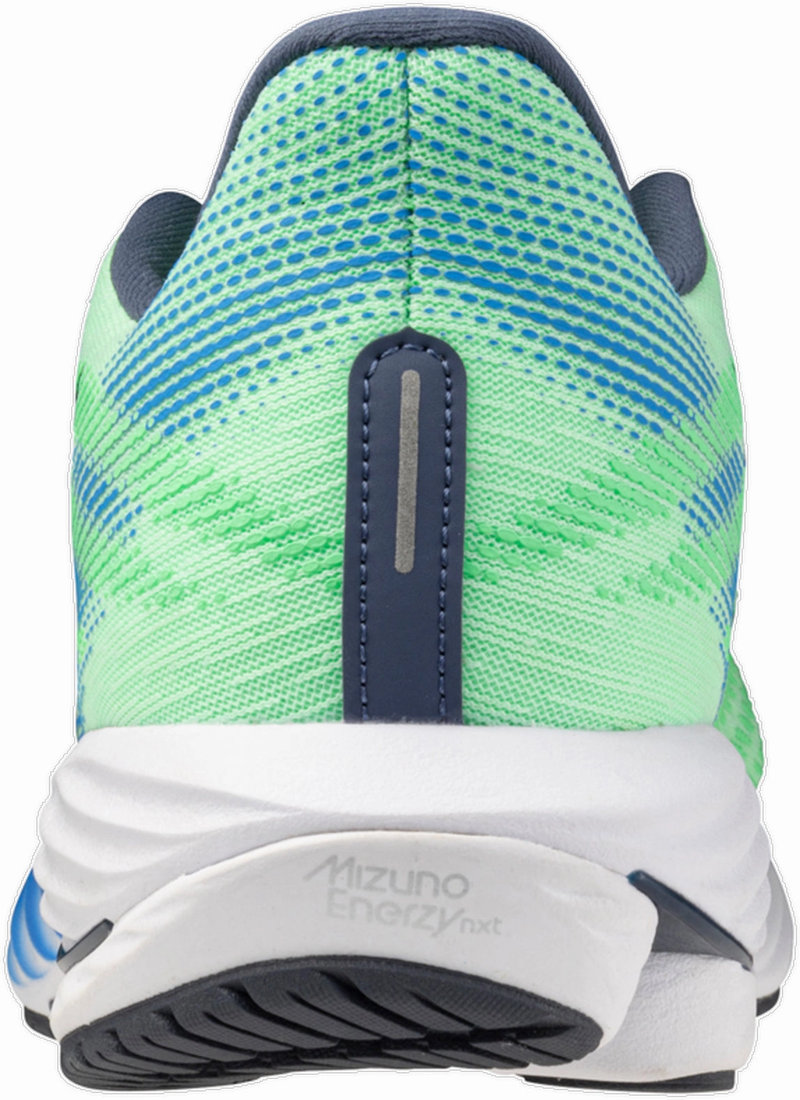 stylish sports shoes thermal upper shoes Mizuno Wave Rider 28 Mens Running Shoes - Green