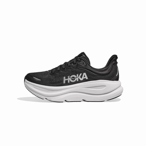 Hoka Mens Bondi 9 Shoes Stability Guide Rails Speed Boost