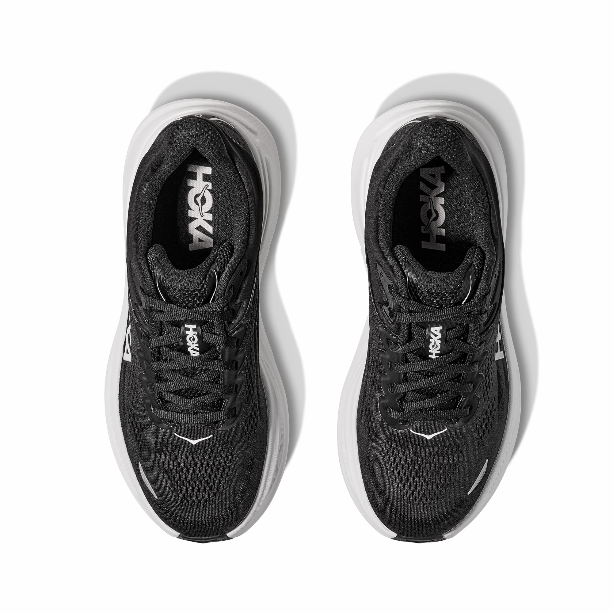 Vaulted Heel Geometry Hoka Mens Bondi 9 Shoes