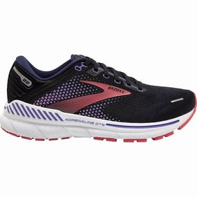 Brooks Adrenaline GTS 22 Womens Running Shoes - Black Enhanced Stability