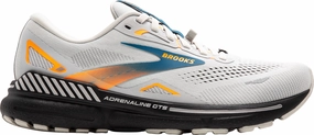 Brooks Adrenaline GTS 23 GORE-TEX Mens Running Shoes - Grey Sports Style impact - protection - mechanism shoes
