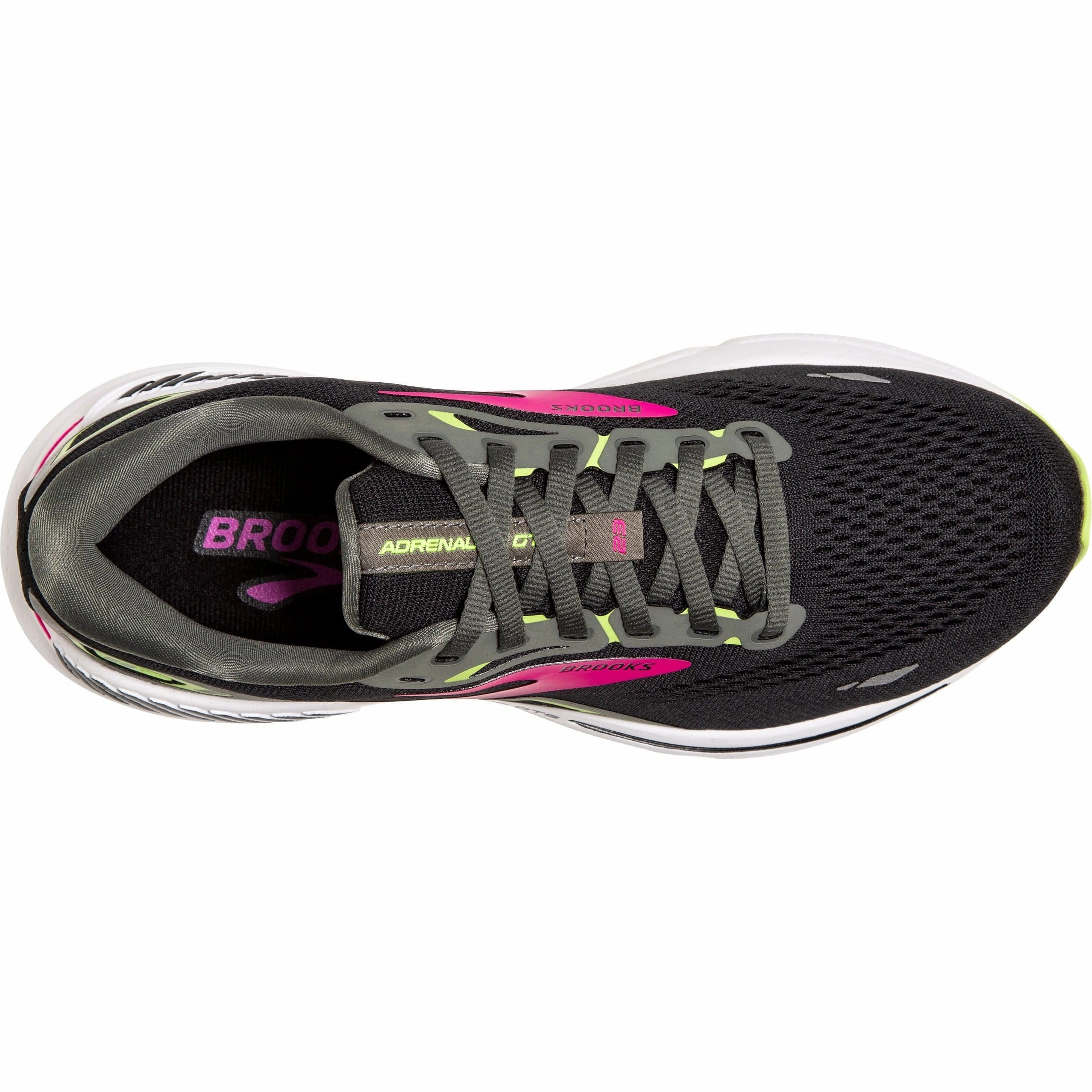 rural - runner Memory foam insole Brooks Adrenaline GTS 23 WIDE FIT Womens Running Shoes - Black