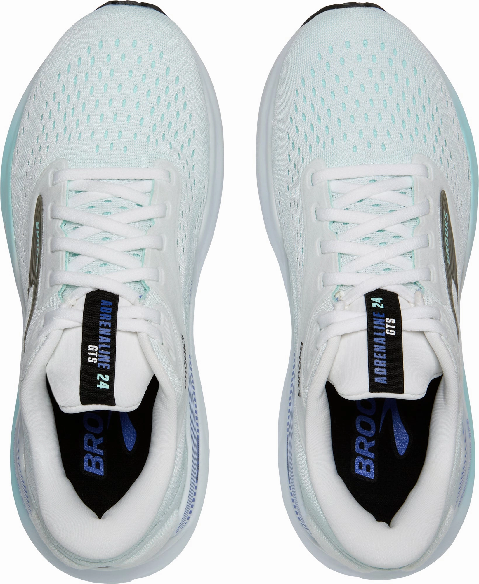 Neutral Stability Brooks Adrenaline GTS 24 Womens Running Shoes - White
