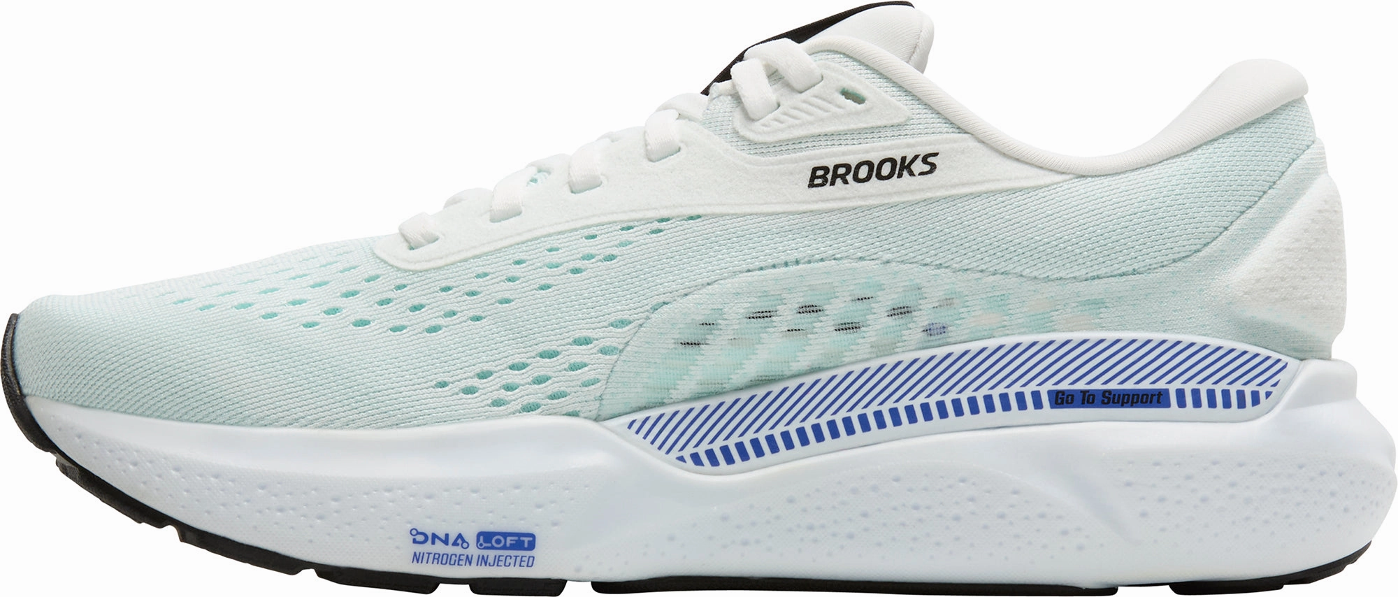 Rough Brooks Adrenaline GTS 24 Womens Running Shoes - White
