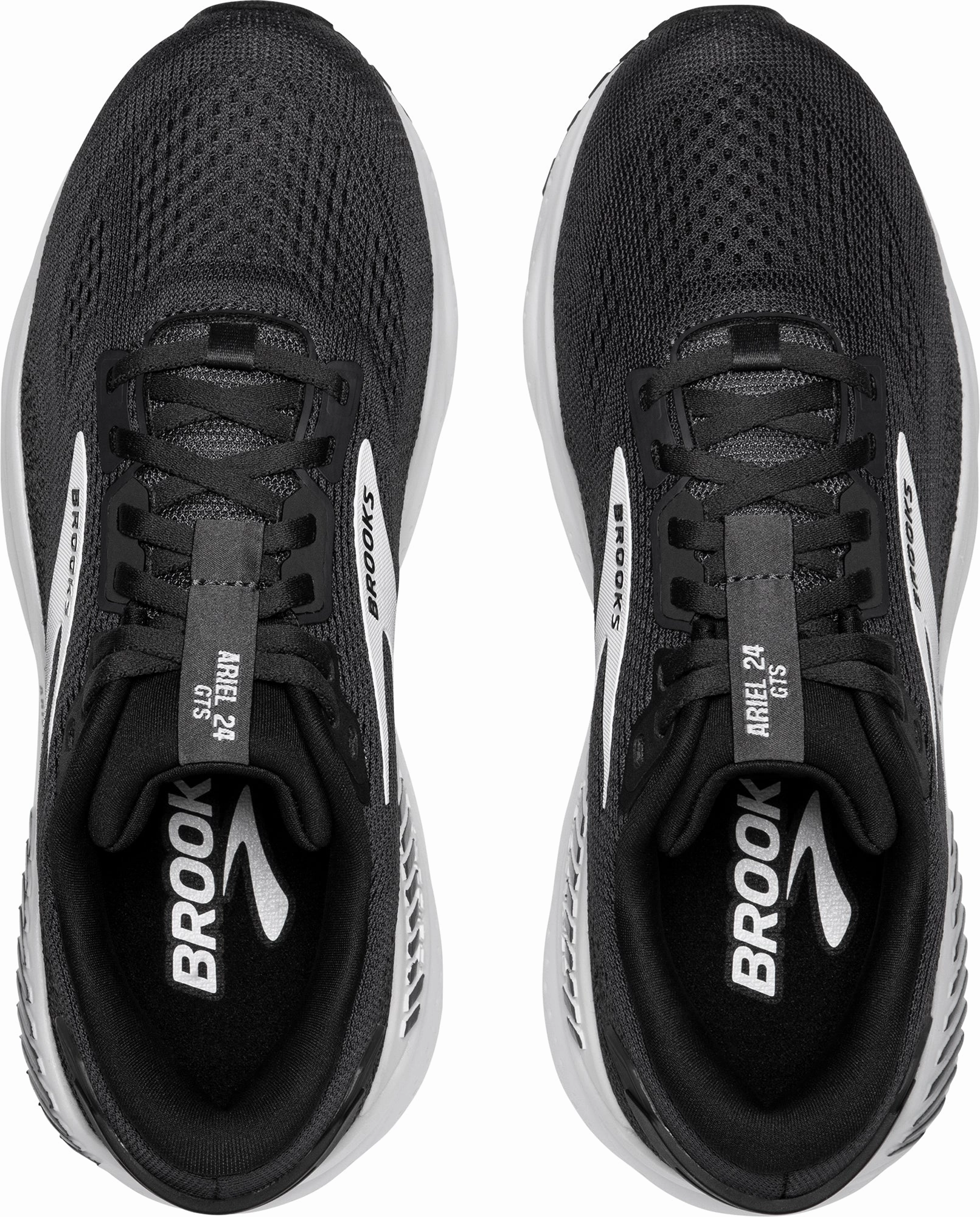 Track Speed Brooks Ariel GTS 24 Womens Running Shoes - Black