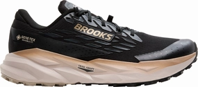 reflective shoe element Brooks Cascadia 19 GORE-TEX Mens Trail Running Shoes - Black