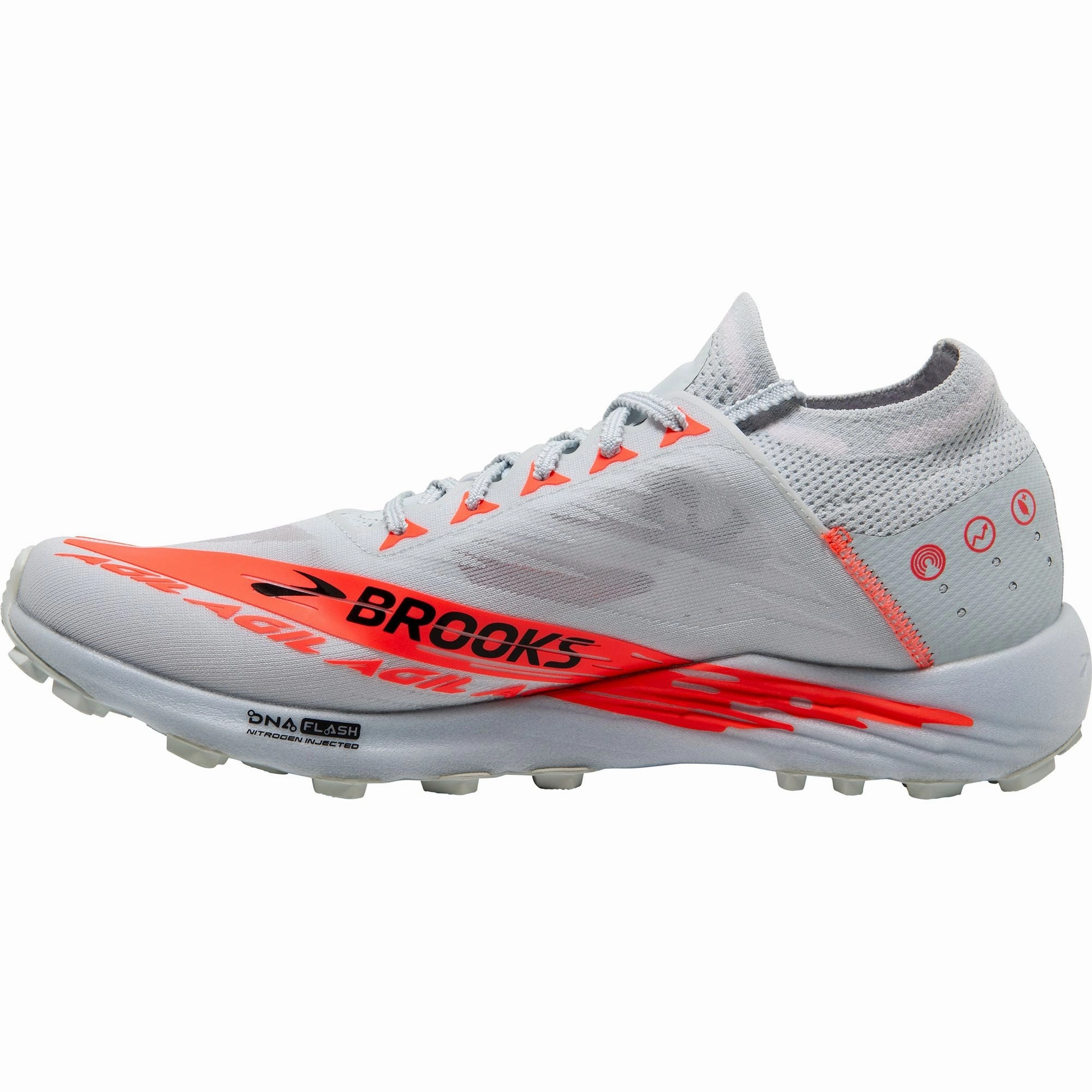 Toe racing footwear Brooks Catamount Agil Trail Running Shoes - Grey