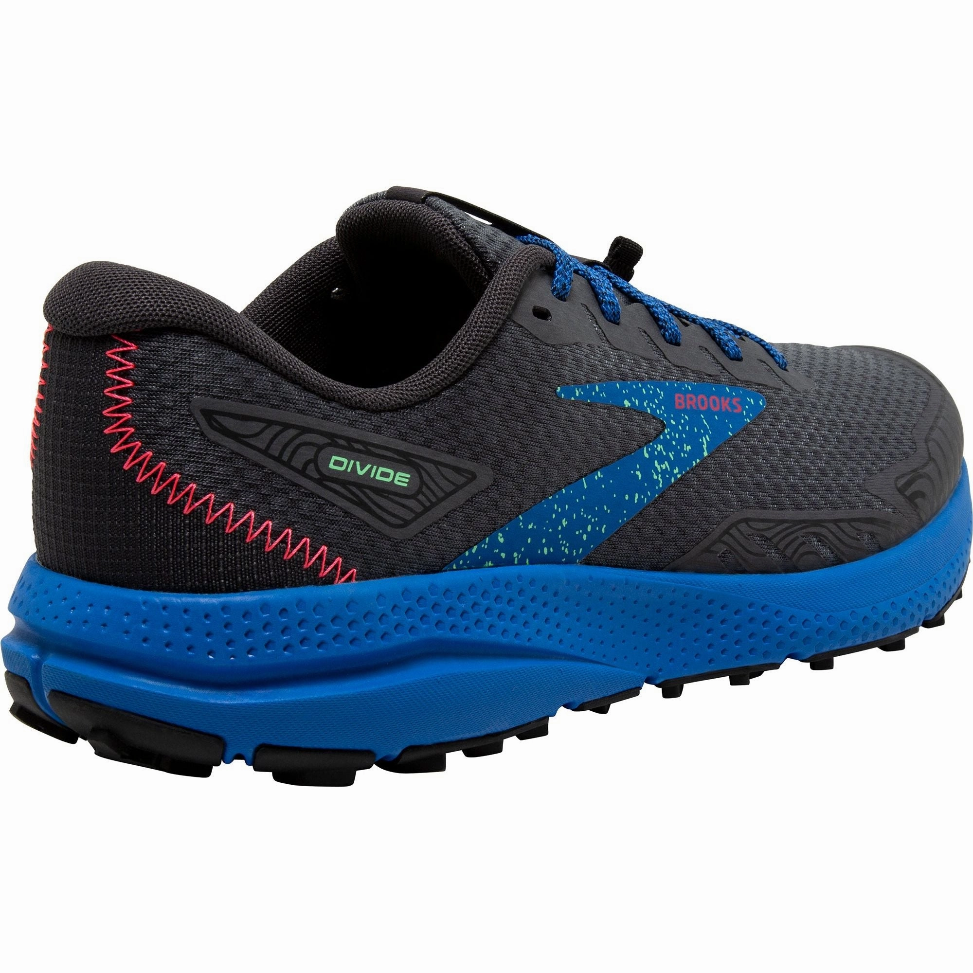 multi - sport beginner runners' shoes Brooks Divide 4 Mens Trail Running Shoes - Black