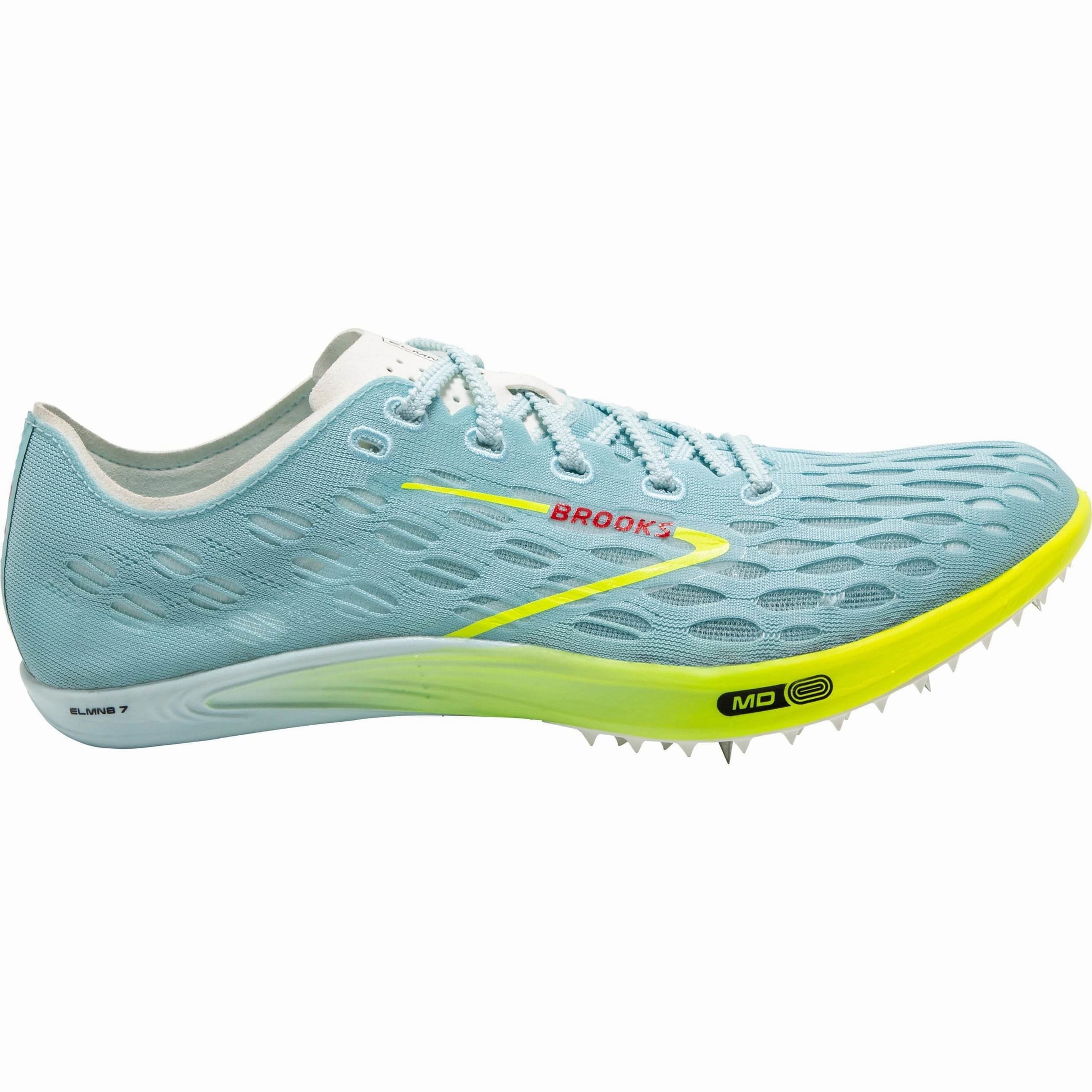 Performance Zone Brooks ELMN8 7 Running Spikes - Blue