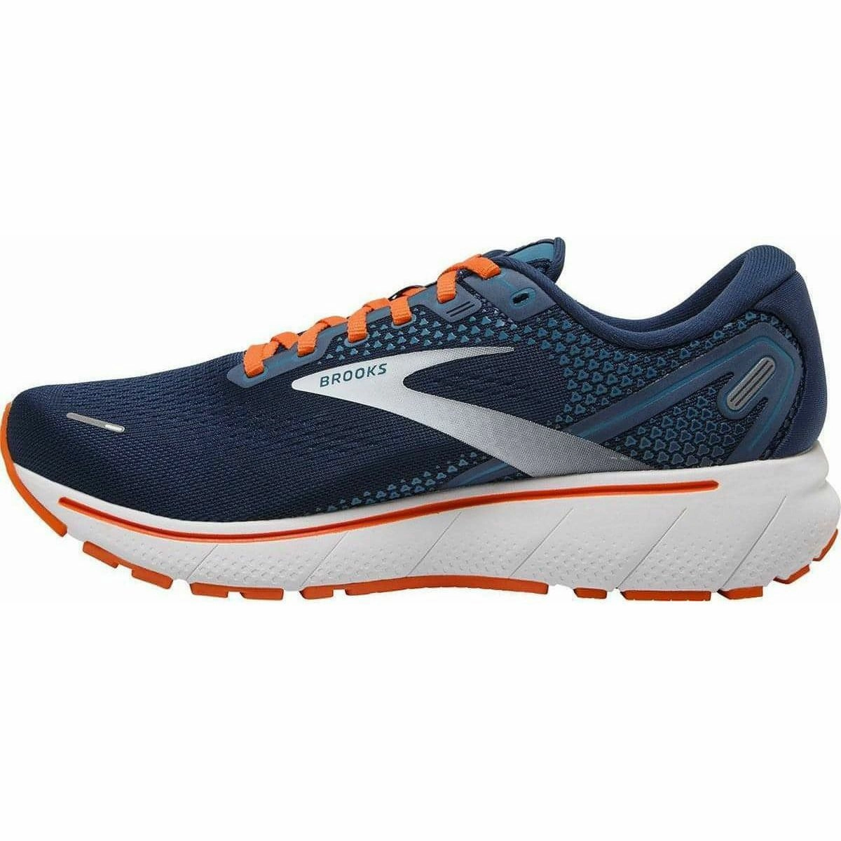 Brooks Ghost 14 Mens Running Shoes - Blue mesh shoes
