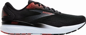 Brooks Ghost 16 Mens Running Shoes - Black Slip   On Design cold weather running shoe situation