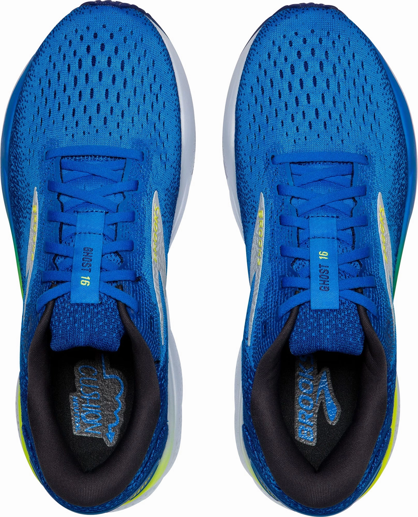 Comfort Ankle hybrid shoes Brooks Ghost 16 Mens Running Shoes - Blue