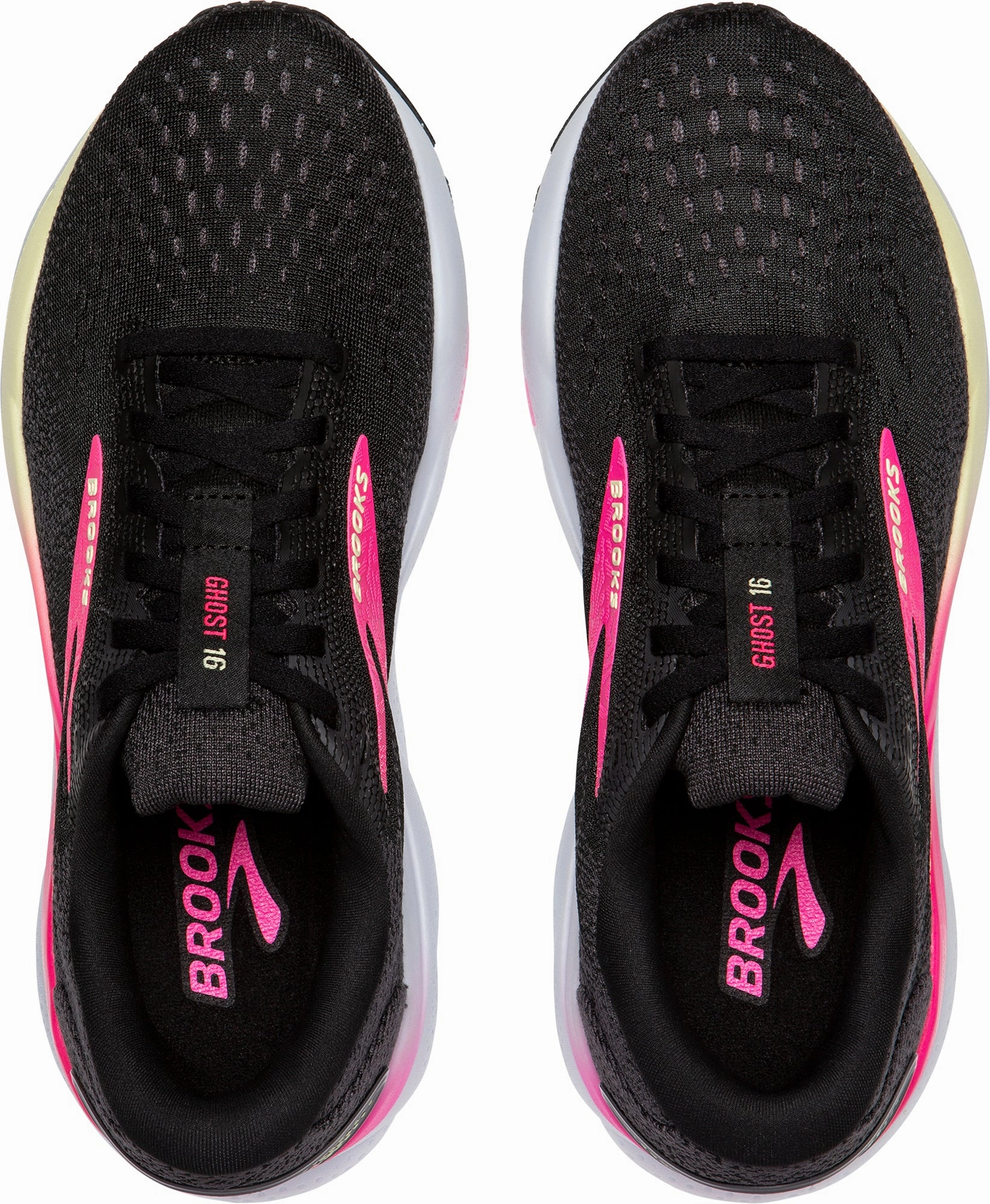 Brooks Ghost 16 NARROW FIT Womens Running Shoes - Black running experience