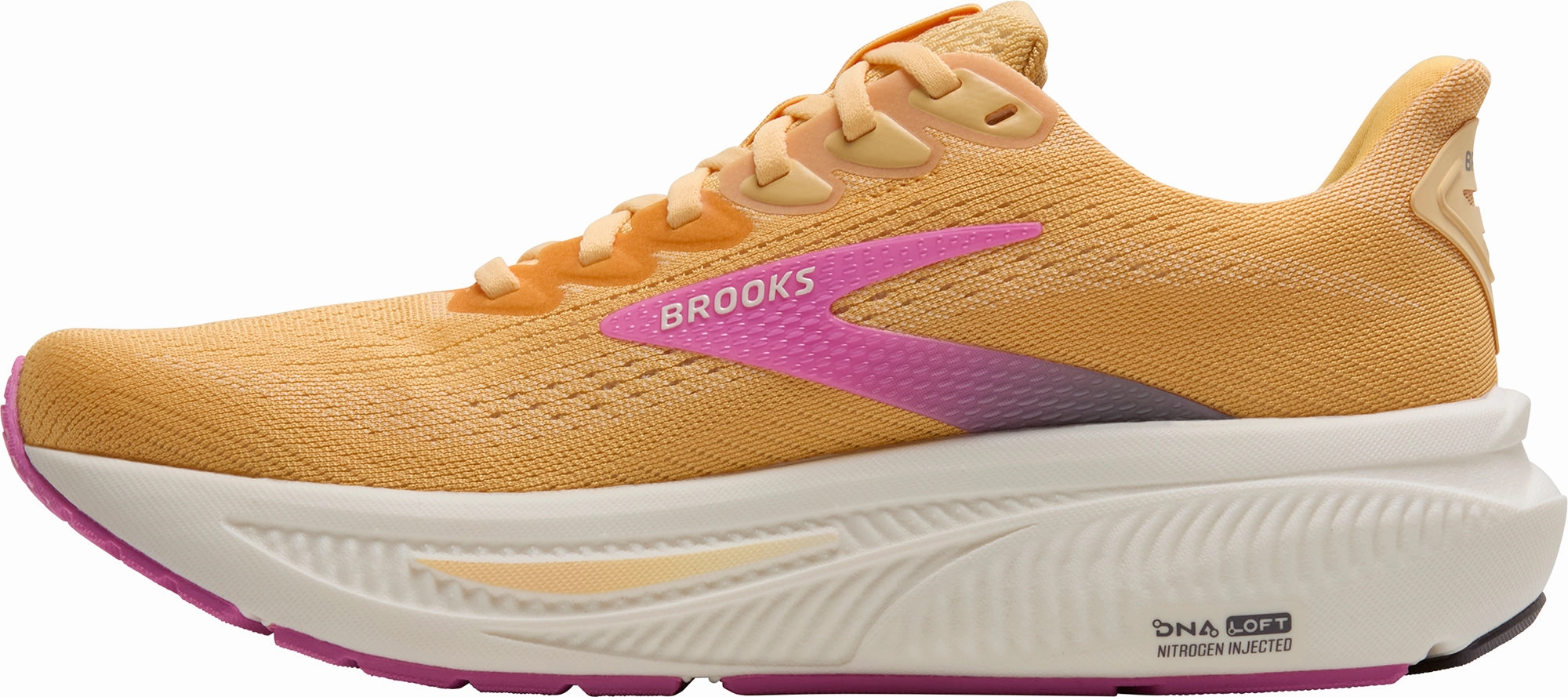 Brooks Ghost 17 Womens Running Shoes - Orange Recycled Shock-absorbing