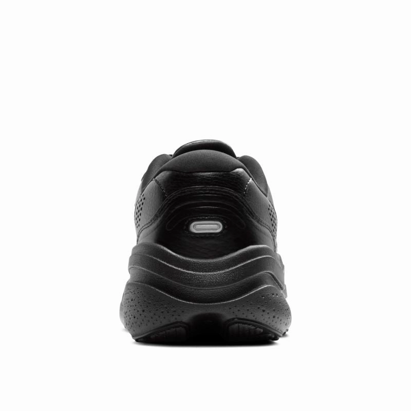 Brooks Ghost Max 2 LEATHER D WIDE Womens Walking Shoes Stretchy Material