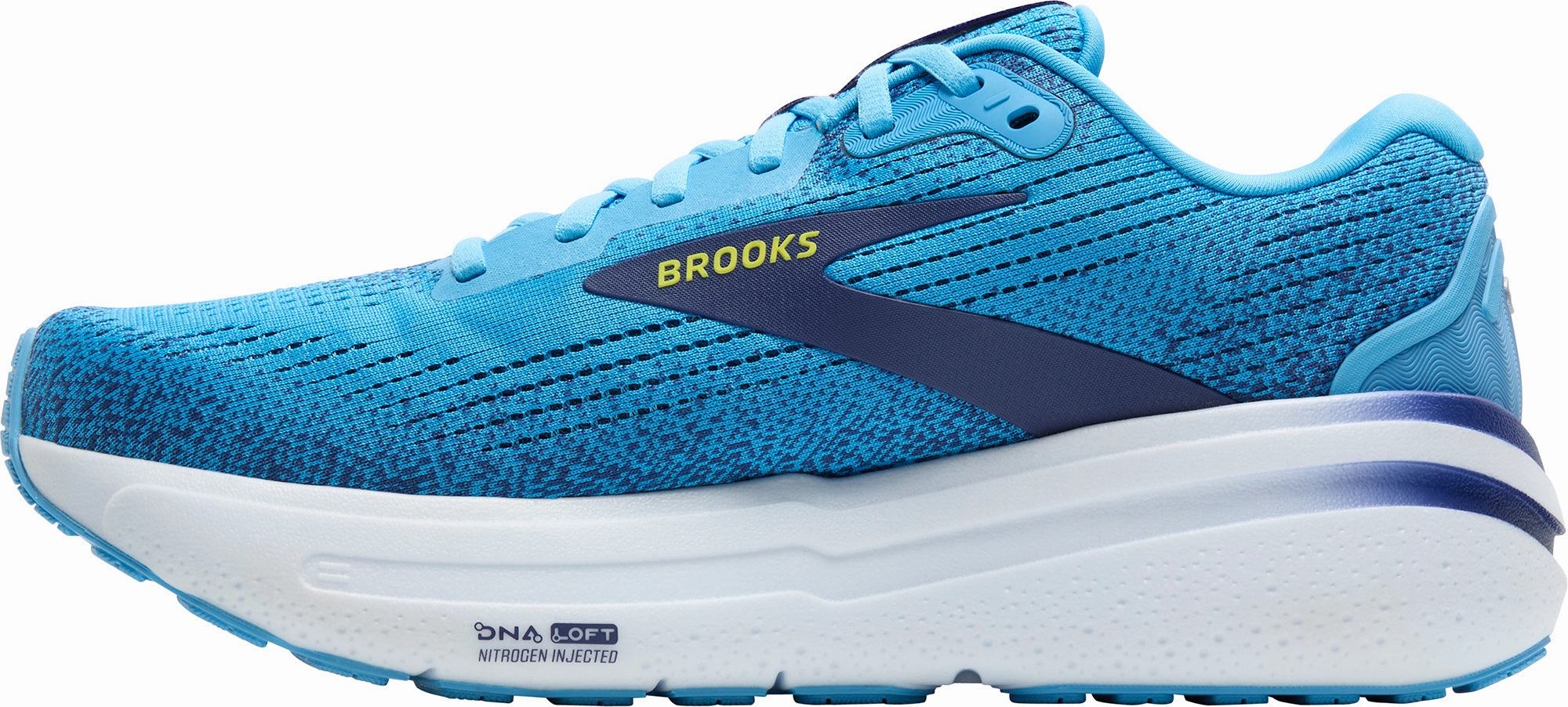men Brooks Ghost Max 2 Mens Running Shoes - Blue