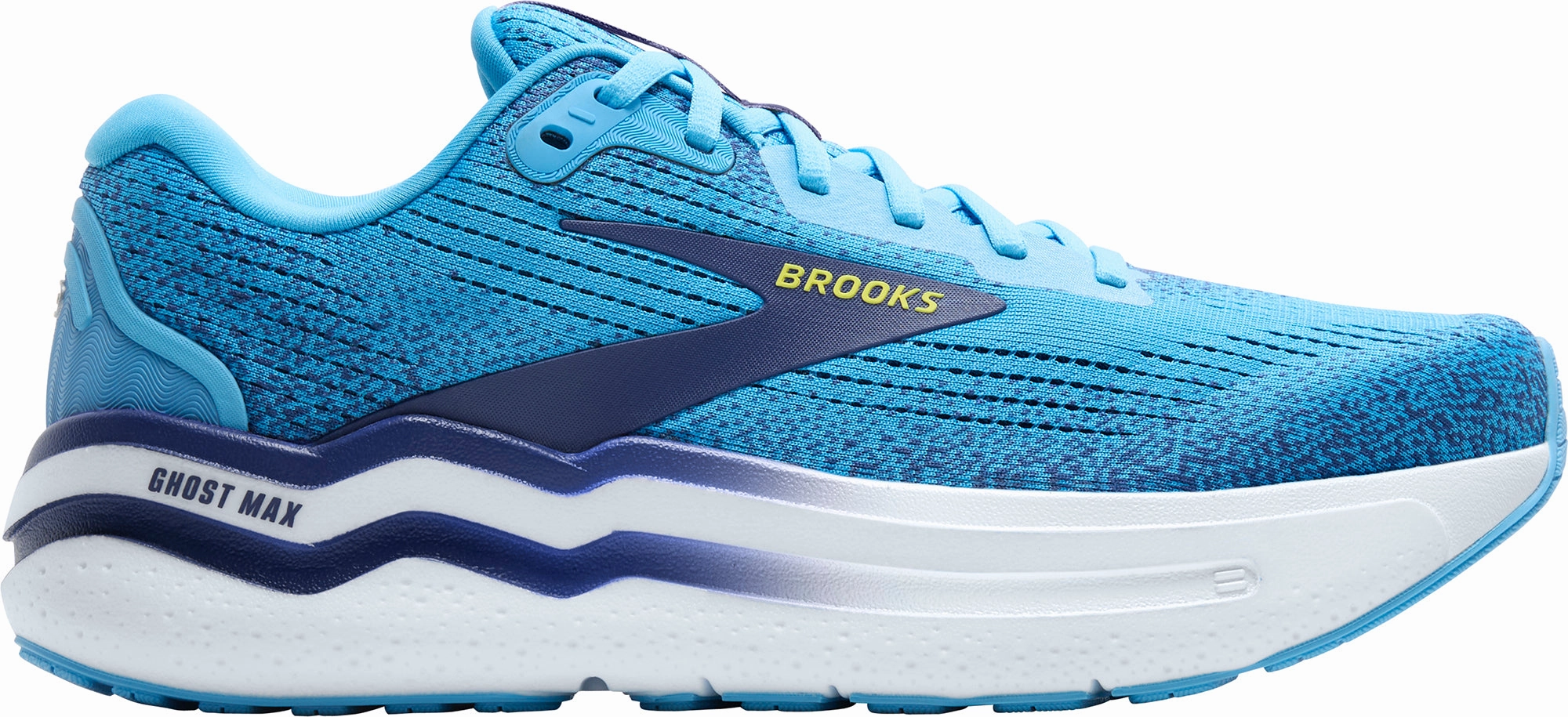 Brooks Ghost Max 2 Mens Running Shoes - Blue race - day