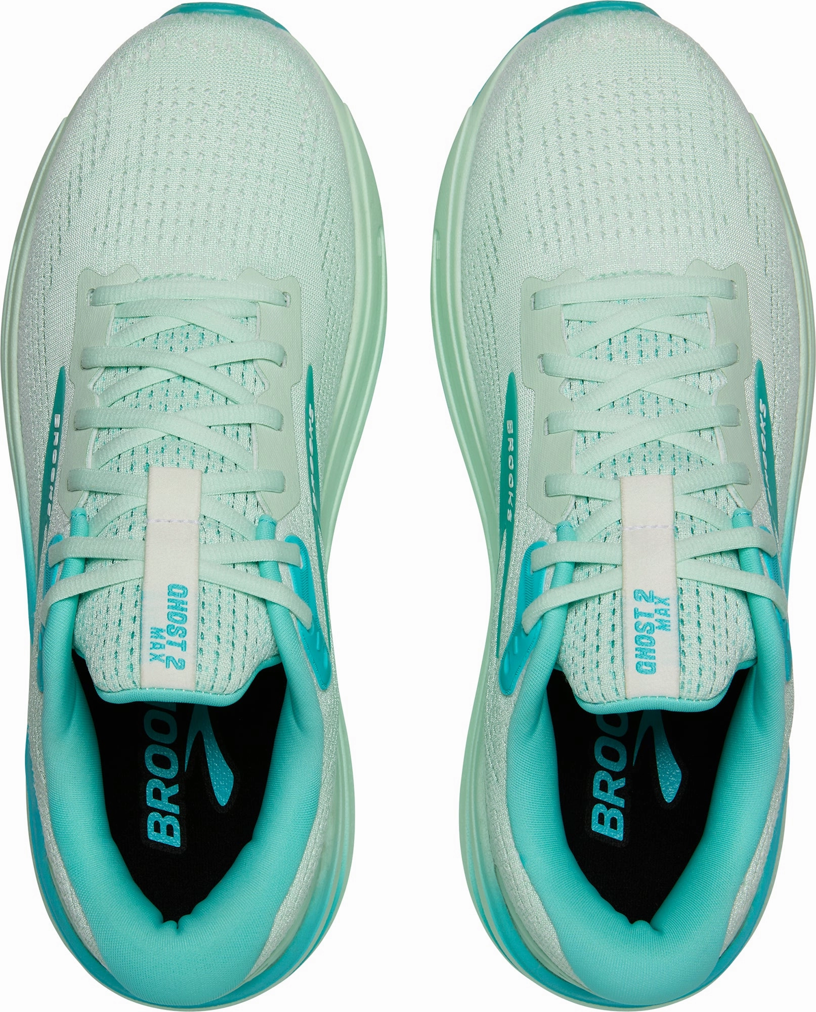 Brooks Ghost Max 2 Mens Running Shoes - Green modern - style shoes