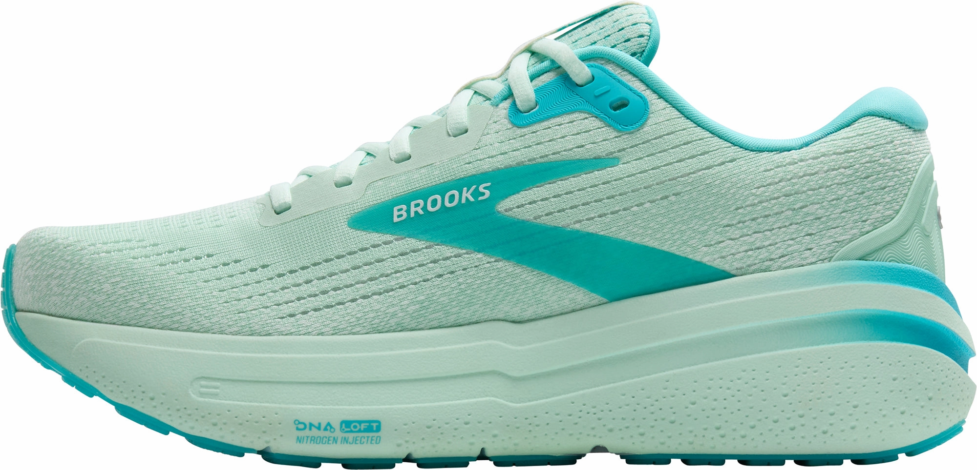 Brooks Ghost Max 2 Mens Running Shoes - Green running for a way to stay confident Proprietary Cushion Compound