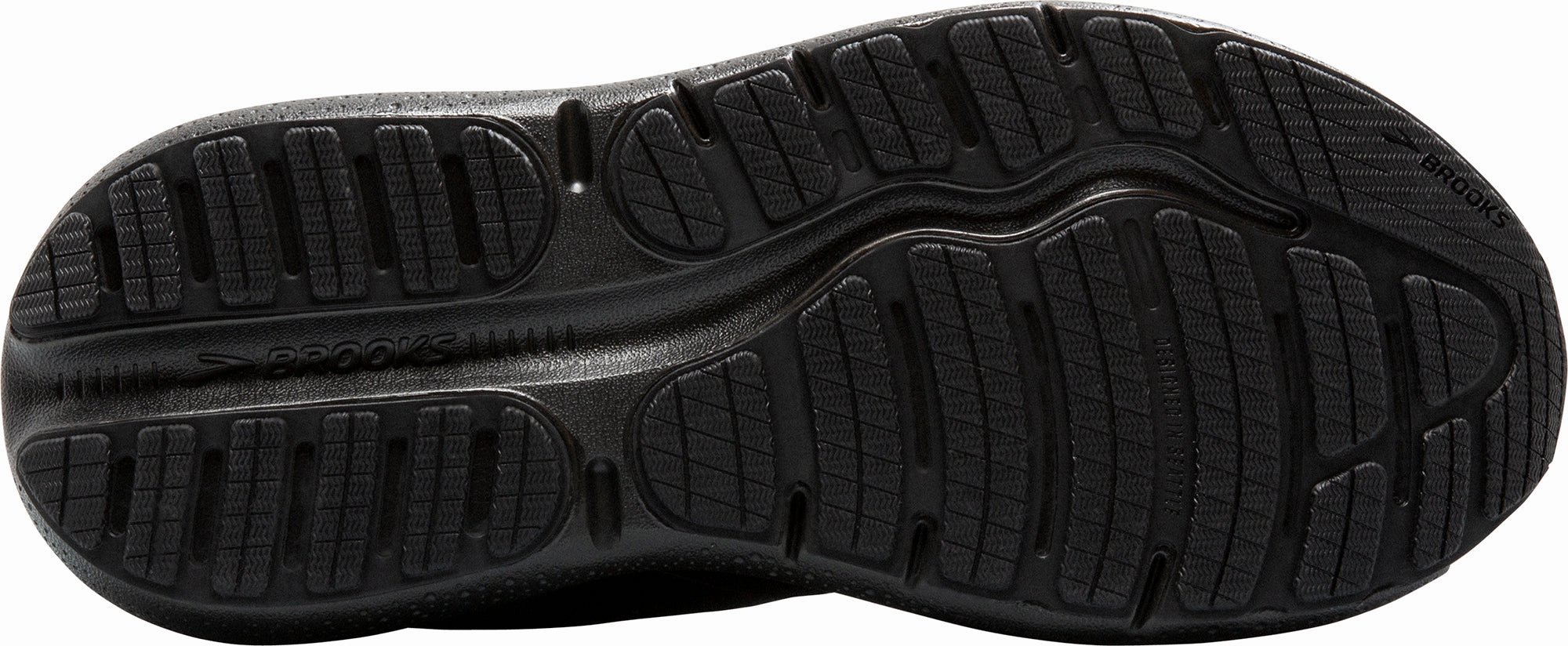 fitness sneakers WaterResistant Brooks Ghost Max 2 Womens Running Shoes - Black