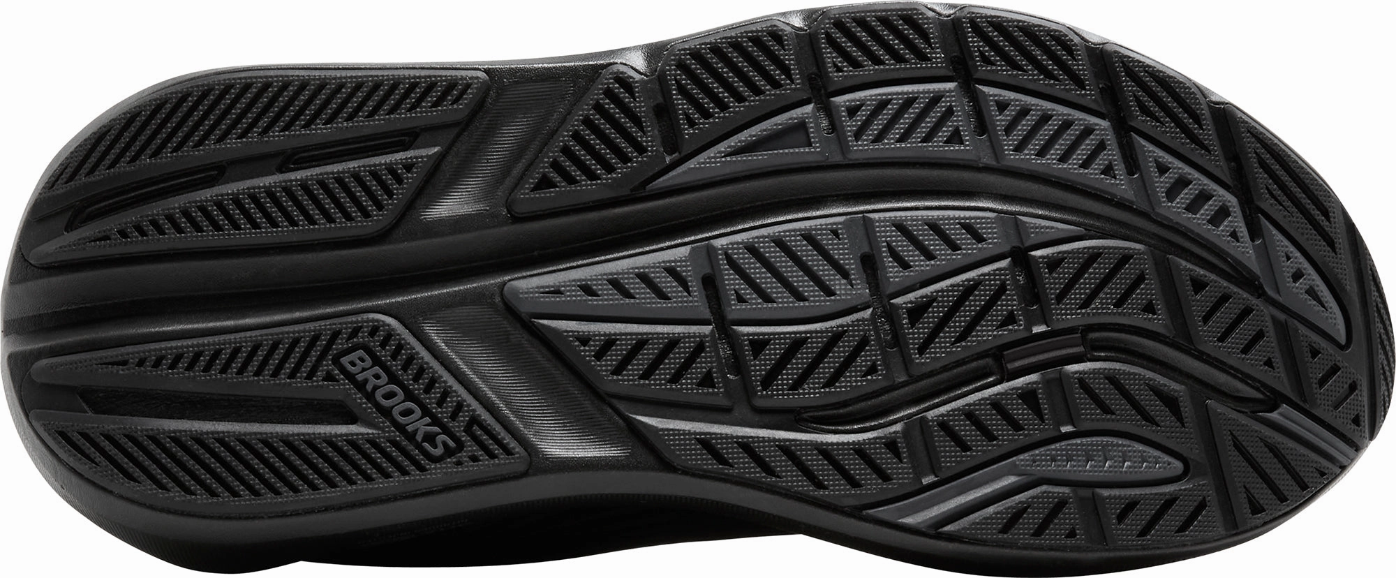 Brooks Ghost Max 3 WIDE FIT Womens Running Shoes - Black athletic shoes Ultra Flex Grooves