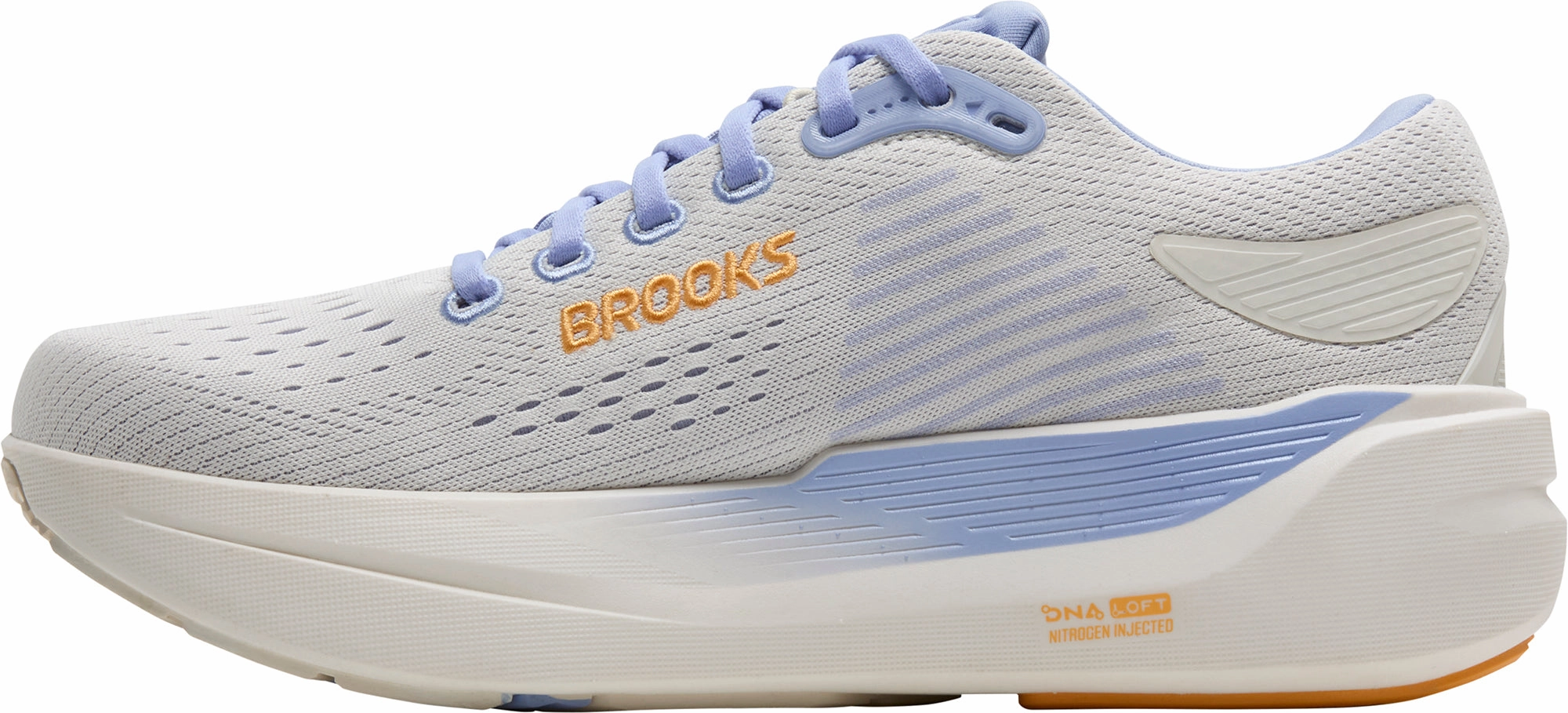 running in a mountain range shoes Arch Comfort Brooks Ghost Max 3 Womens Running Shoes - Grey