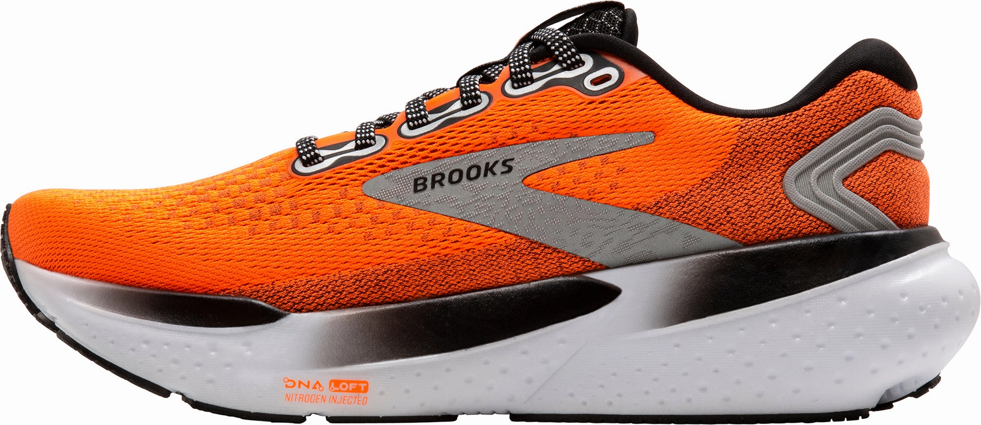 curved track running wear aerobic exercise shoes Brooks Glycerin 21 Womens Running Shoes - Orange
