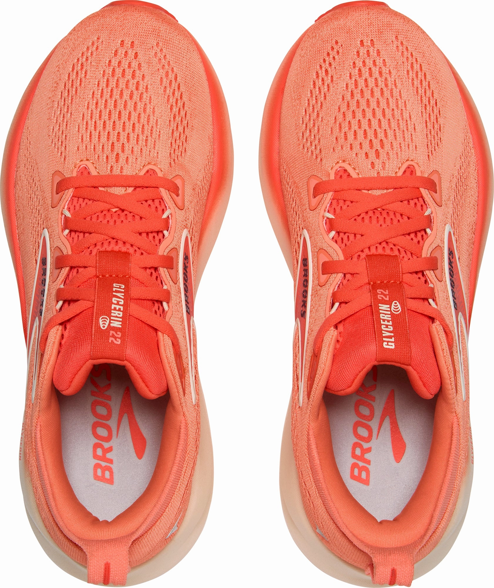 Brooks Glycerin 22 Womens Running Shoes - Pink dance shoes Ultra lightweight