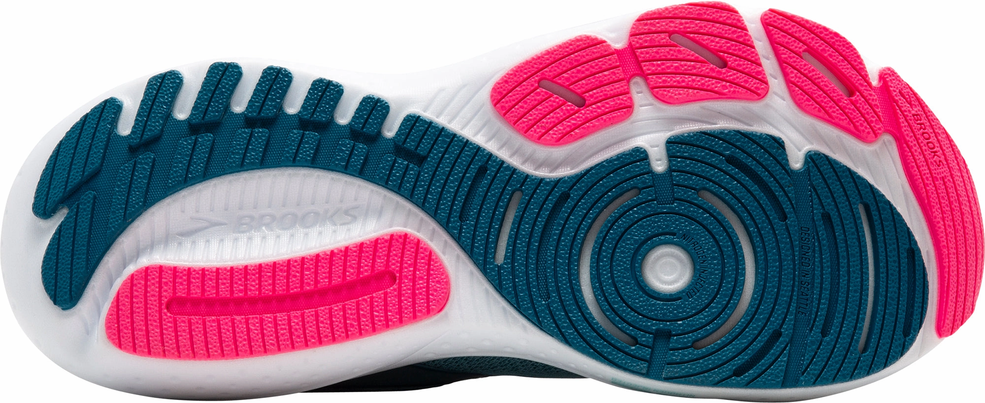 warm - up Brooks Glycerin GTS 21 Womens Running Shoes - Blue