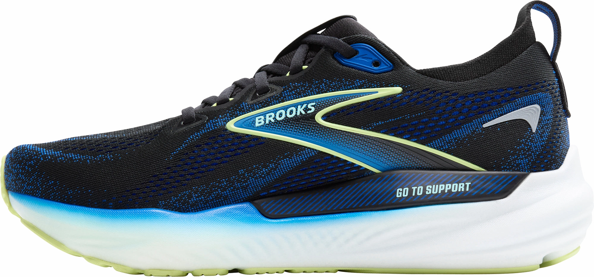 Brooks Glycerin GTS 22 Mens Running Shoes - Black Torsion Plate