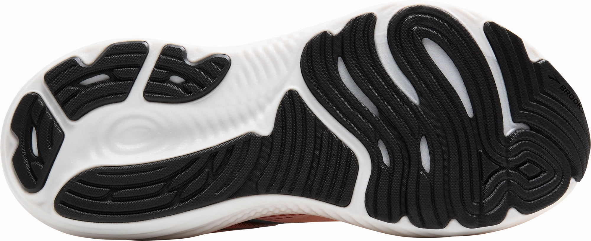 Dynamic Fit Construction Quick Dry Inner Layer Brooks Glycerin GTS 22 Mens Running Shoes - Orange