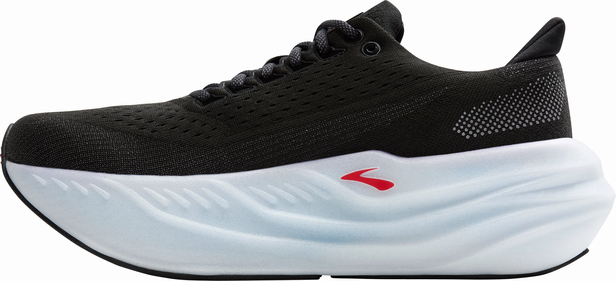 stability shoes Running Mechanics Brooks Glycerin Max Mens Running Shoes - Black