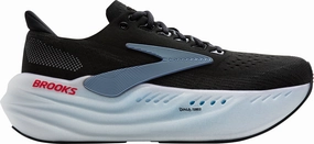 Brooks Glycerin Max Mens Running Shoes - Black padded - tongue running option banked track running option