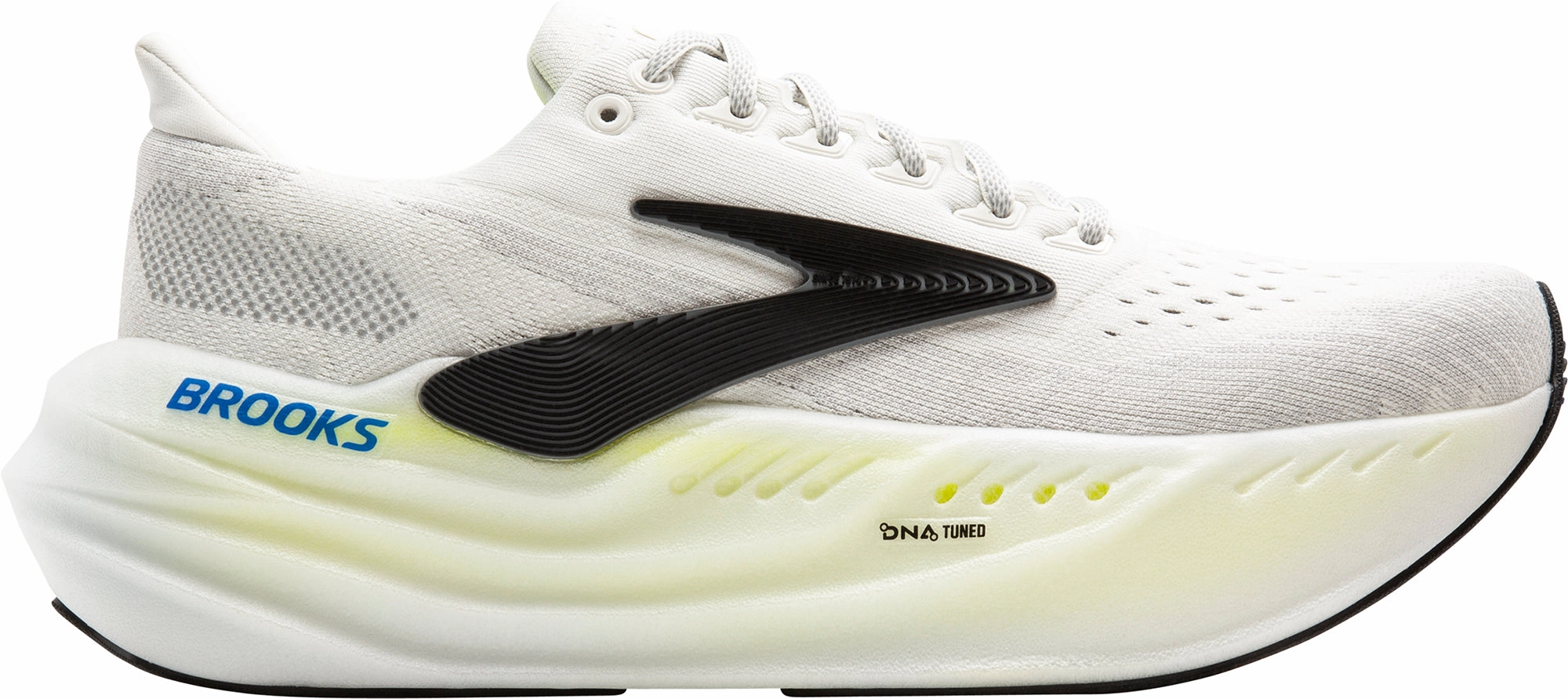 Brooks Glycerin Max Mens Running Shoes - Grey Glossy - finish