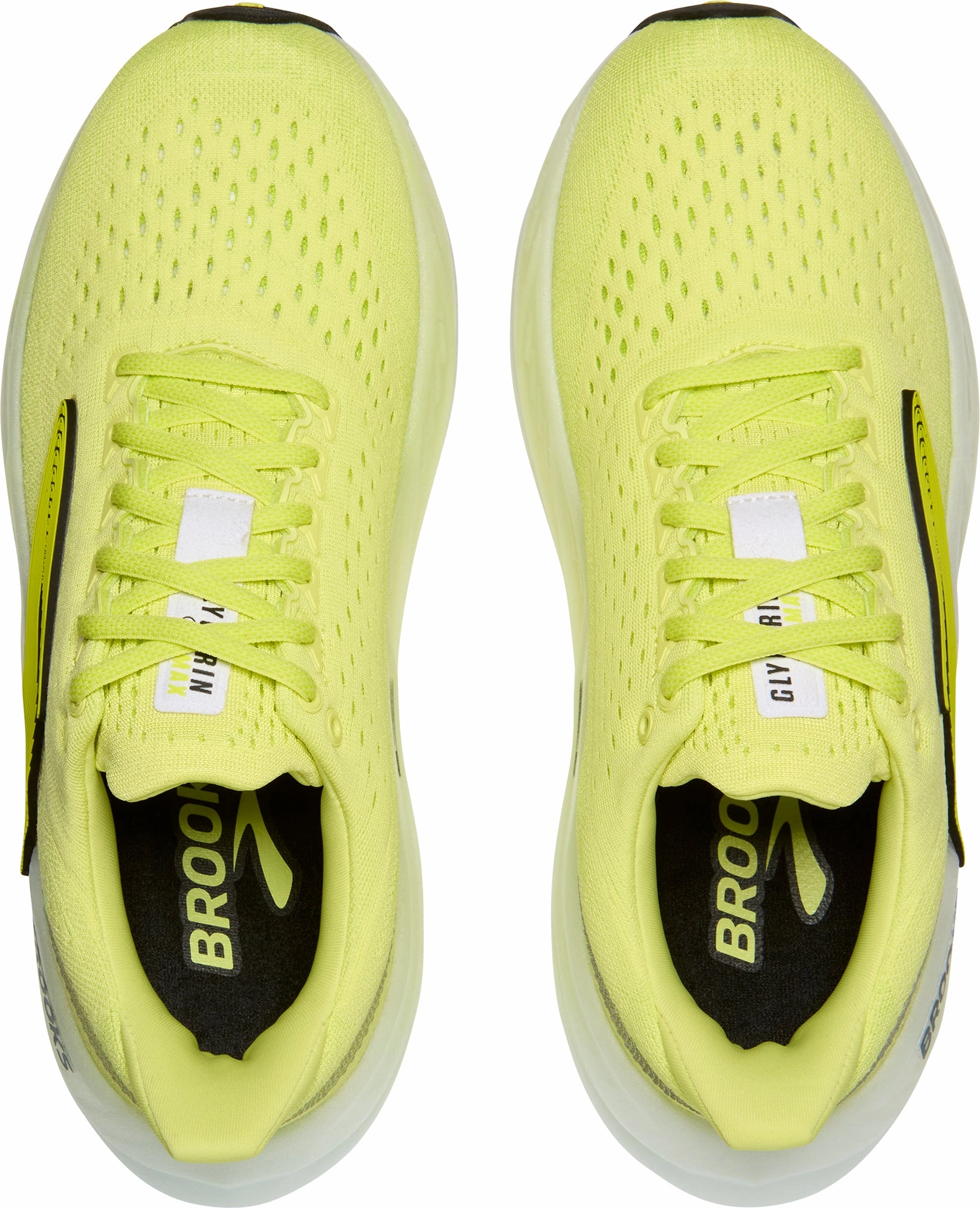 Lockdown Heel Support training performance Brooks Glycerin Max Womens Running Shoes - Green