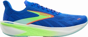 Brooks Hyperion 2 Mens Running Shoes - Blue Compression Foam Collar Midfoot Lock