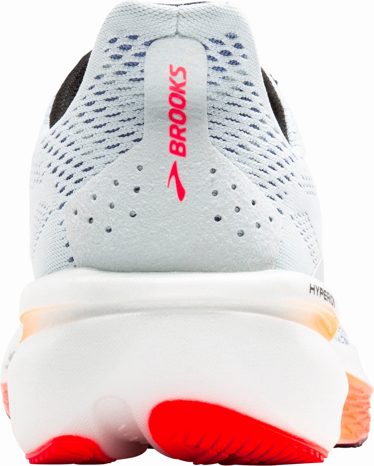 Brooks Hyperion 2 Womens Running Shoes - Grey running on a synthetic track shoes