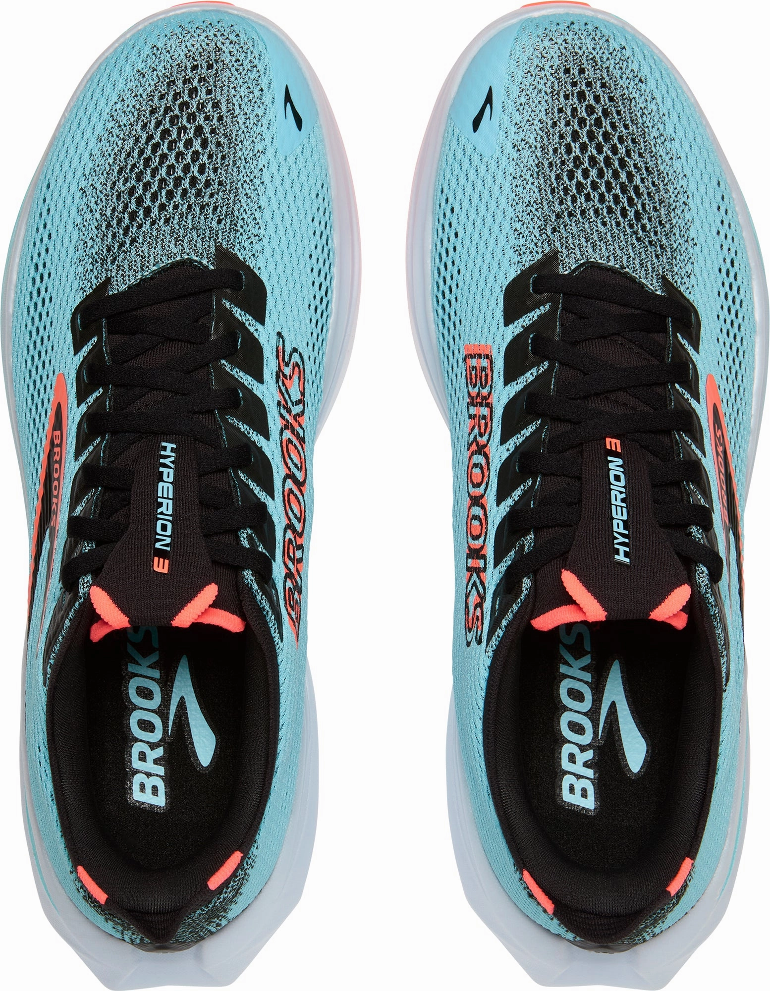 running with water bottle shoes professional runner shoes Brooks Hyperion 3 Mens Running Shoes - Blue