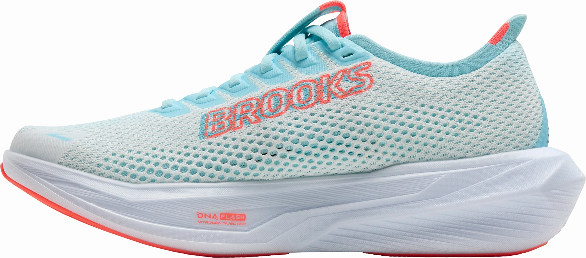 Ventilation Channel Tech Brooks Hyperion 3 Womens Running Shoes - Blue