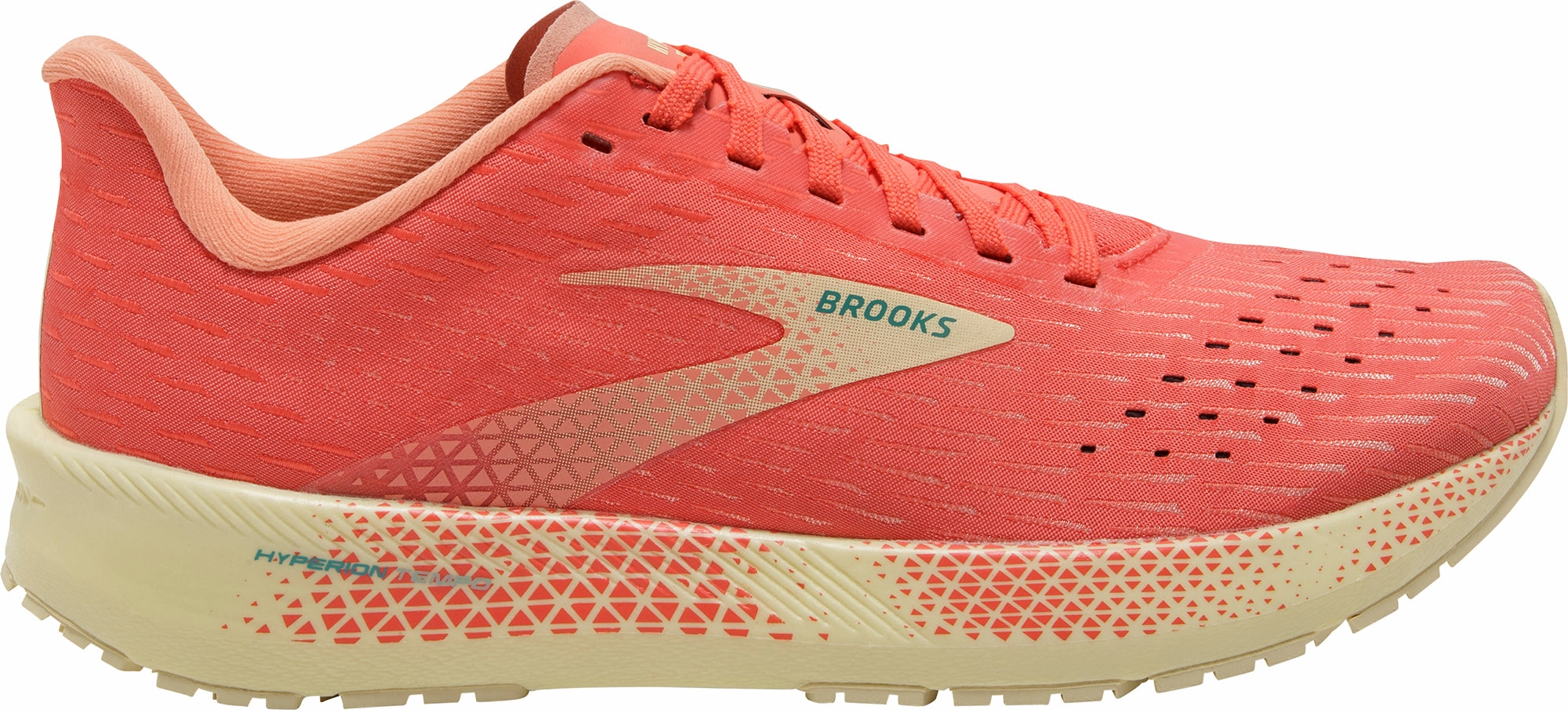 Brooks Hyperion Tempo Womens Running Shoes - Pink foam - filled shoes