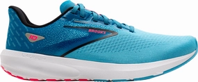 Brooks Launch 10 Womens Running Shoes - Blue youth trend running shoes for casual joggers