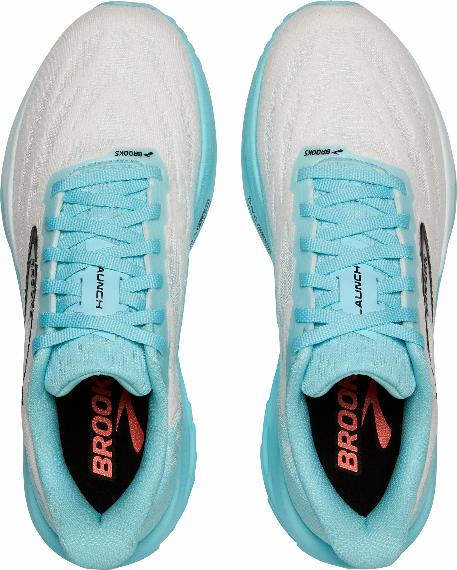 Brooks Launch 11 Womens Running Shoes - White stress - relief running shoe motivation