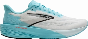 Brooks Launch 11 Womens Running Shoes - White Running Ready