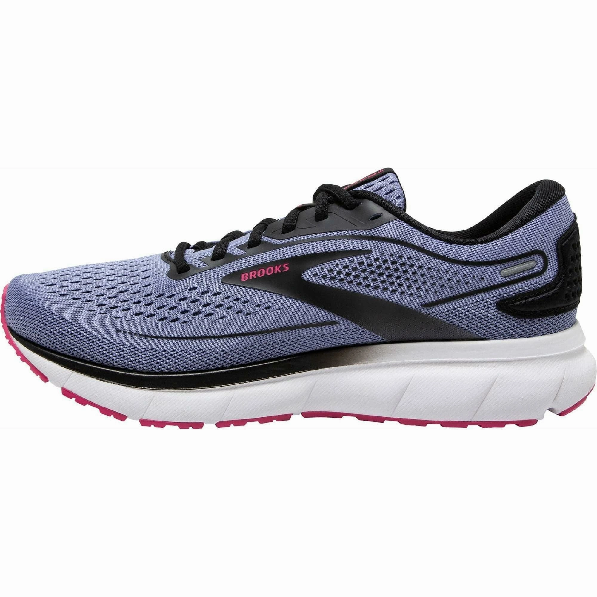 running on track Wide Fit Compatibility Brooks Trace 2 Womens Running Shoes - Purple